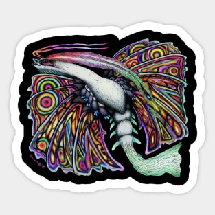 Moth Dragon Uumothgantoyama Sticker